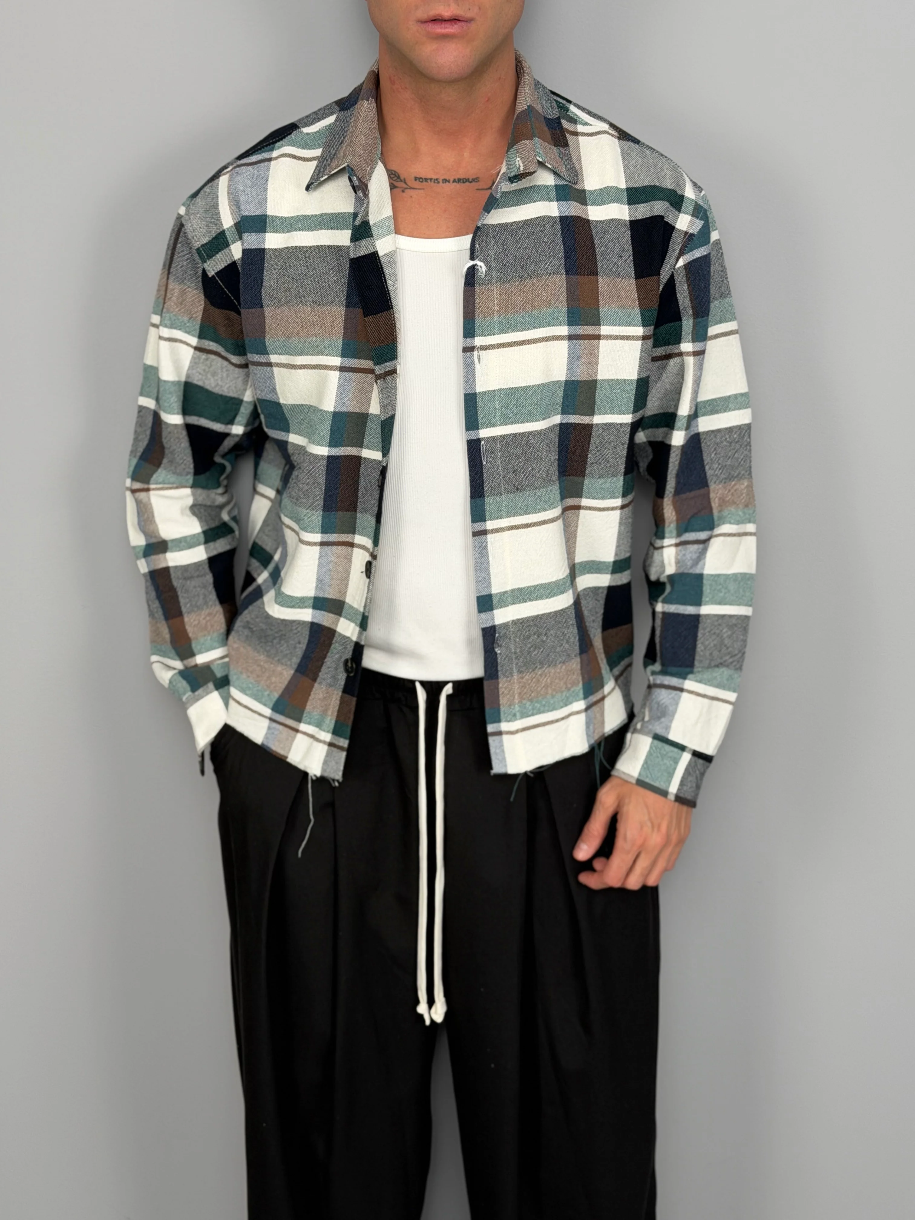 CAMICIA HIGHLAND COTONE