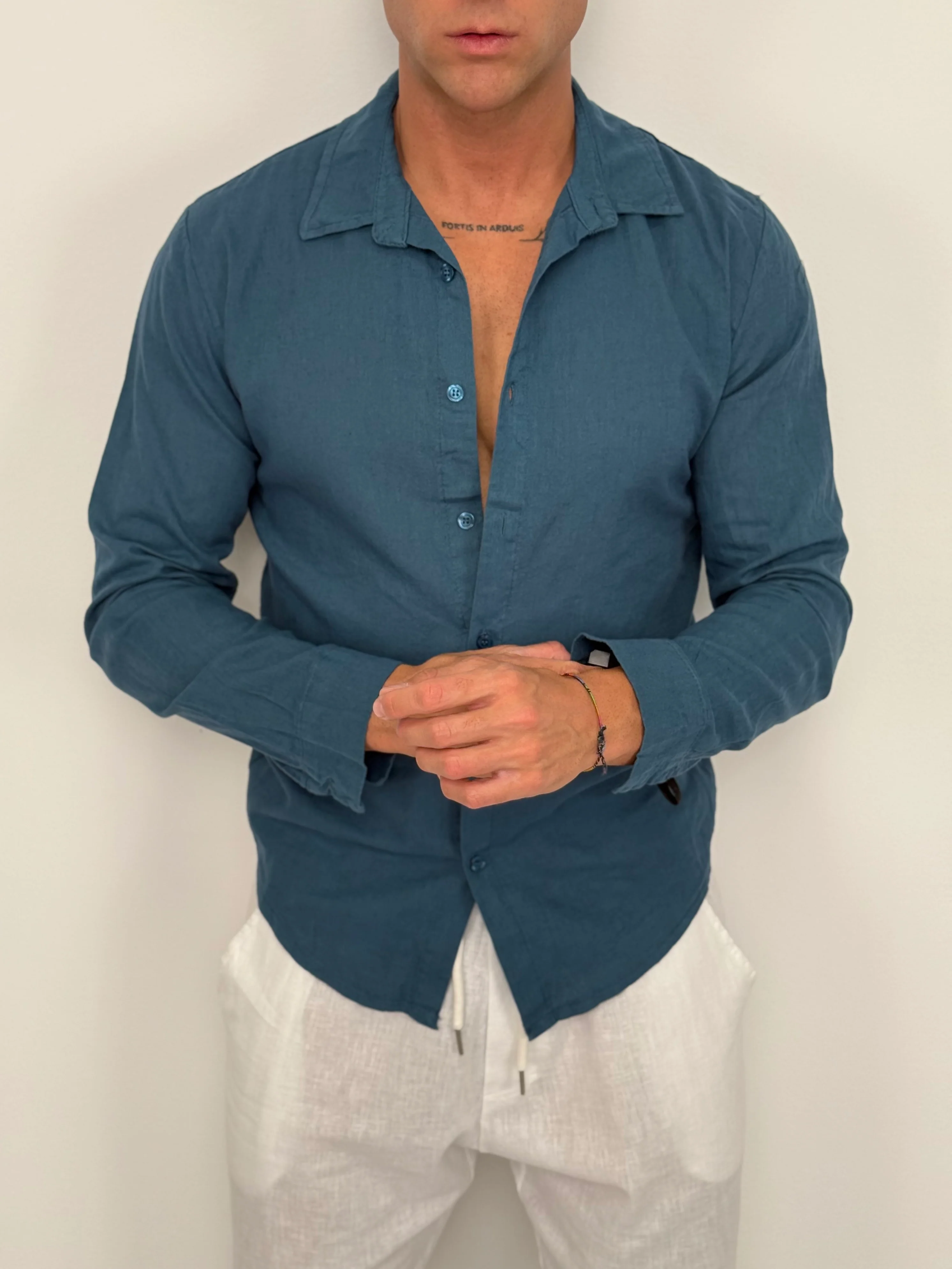 CAMICIA LINO COLLETTO - Image 12