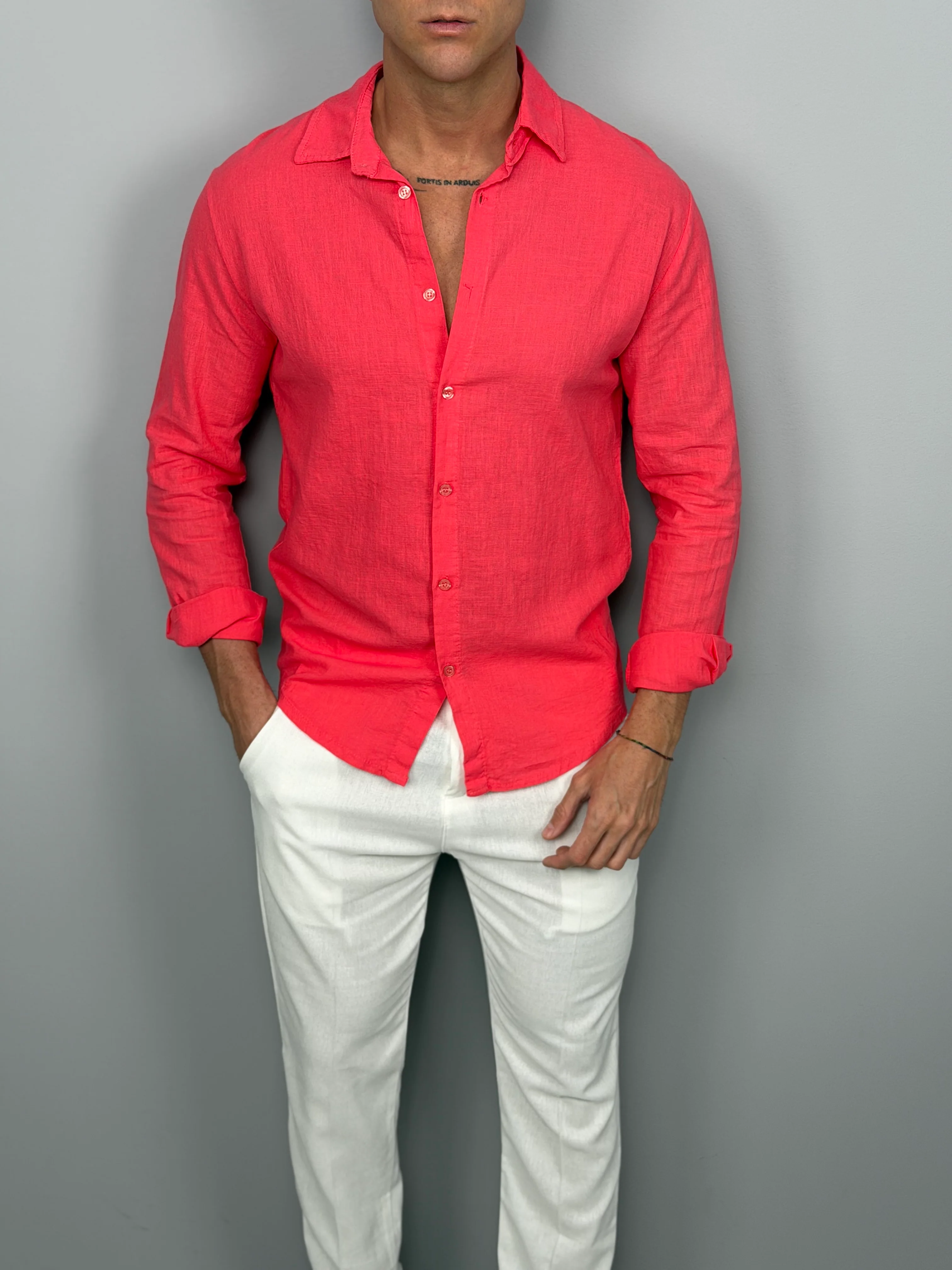 CAMICIA LINO COLLETTO - Image 14