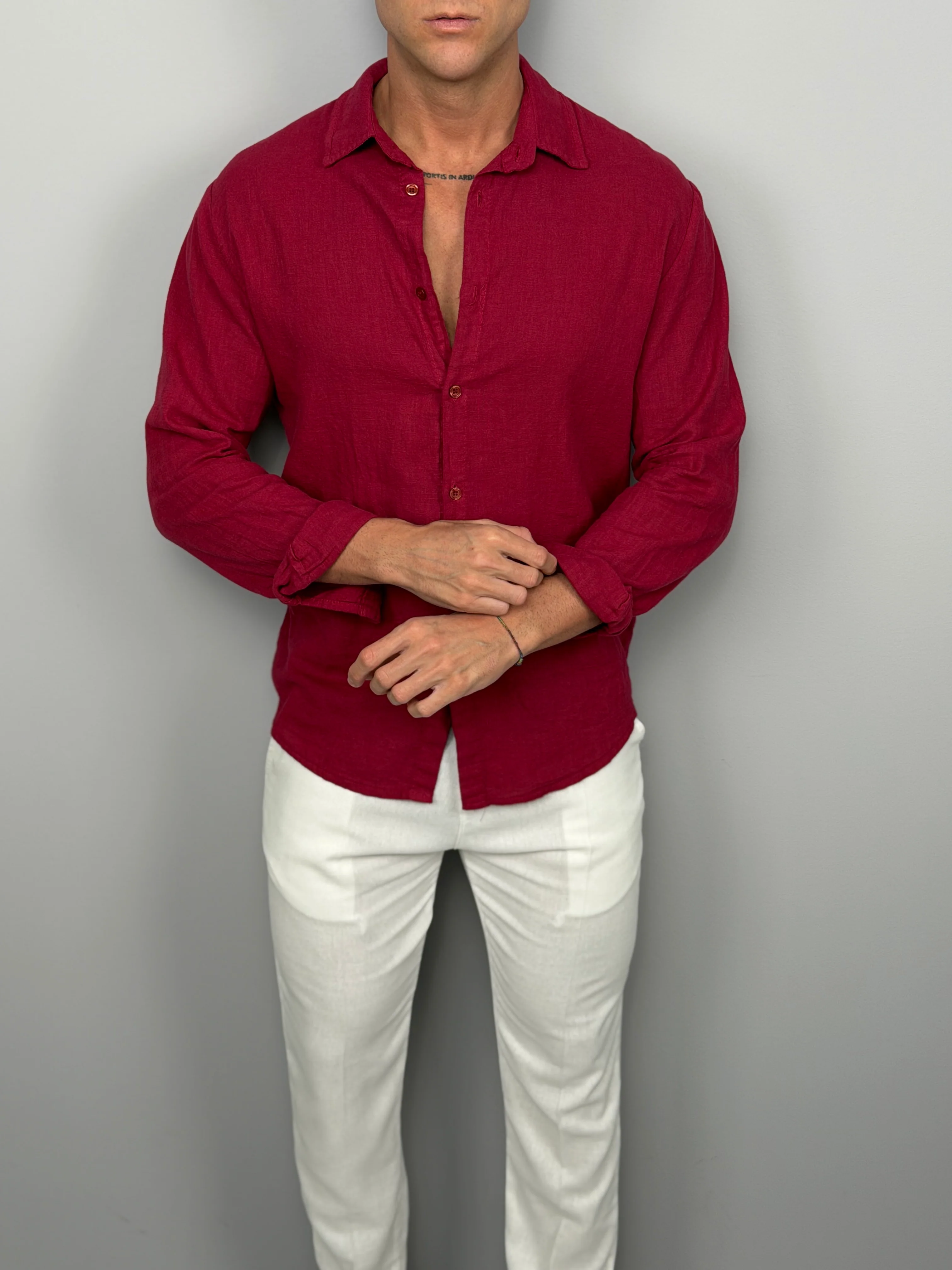 CAMICIA LINO COLLETTO - Image 17
