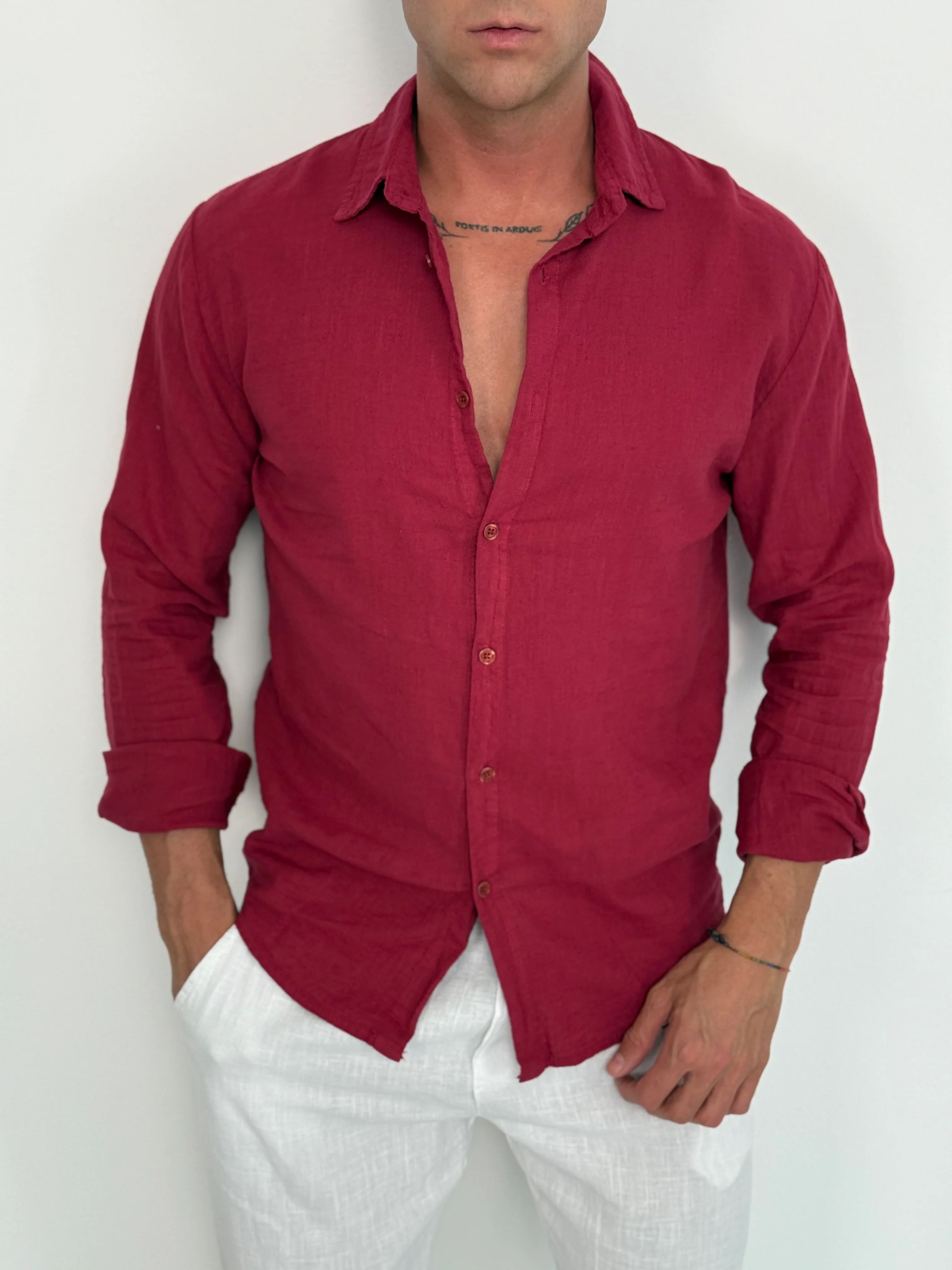 CAMICIA LINO COLLETTO - Image 20