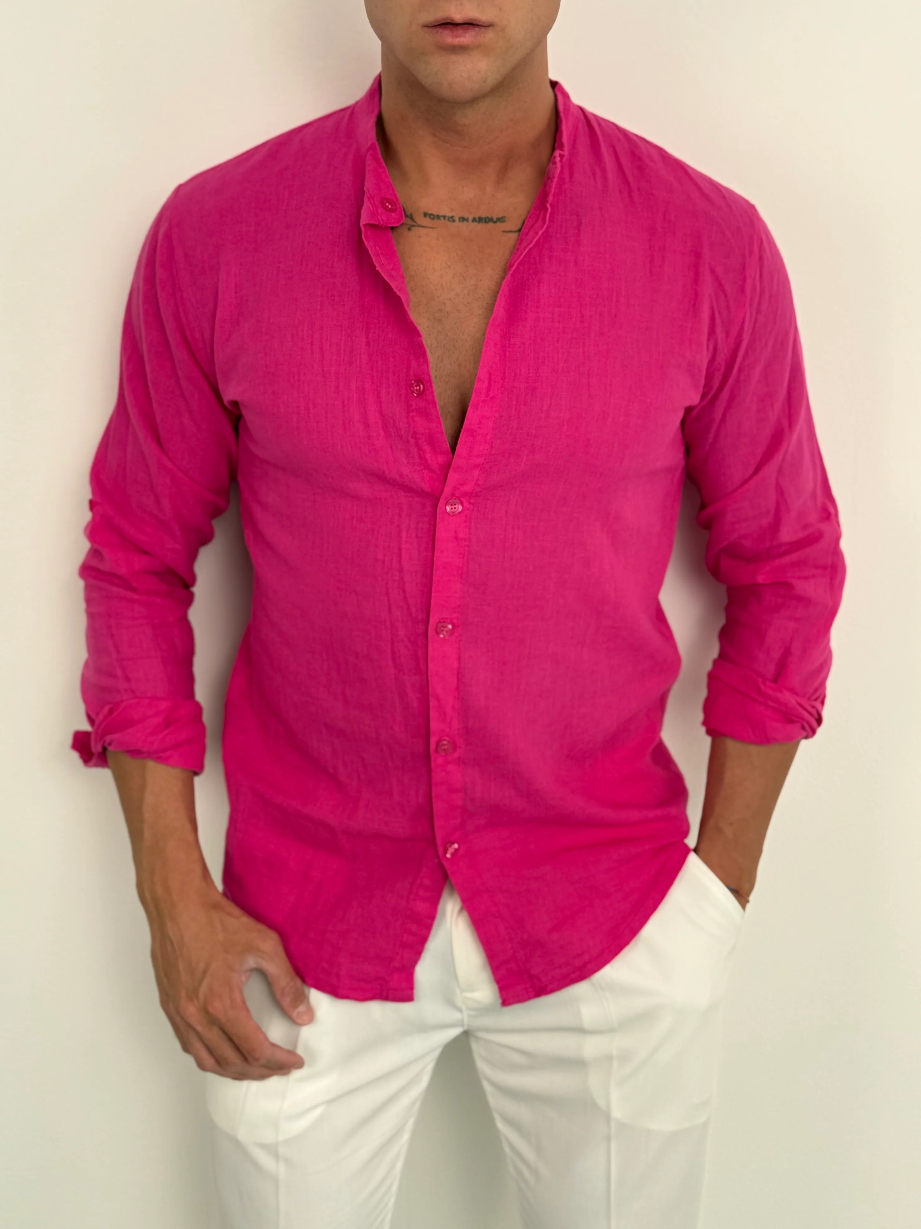 CAMICIA LINO COREANA - Image 21