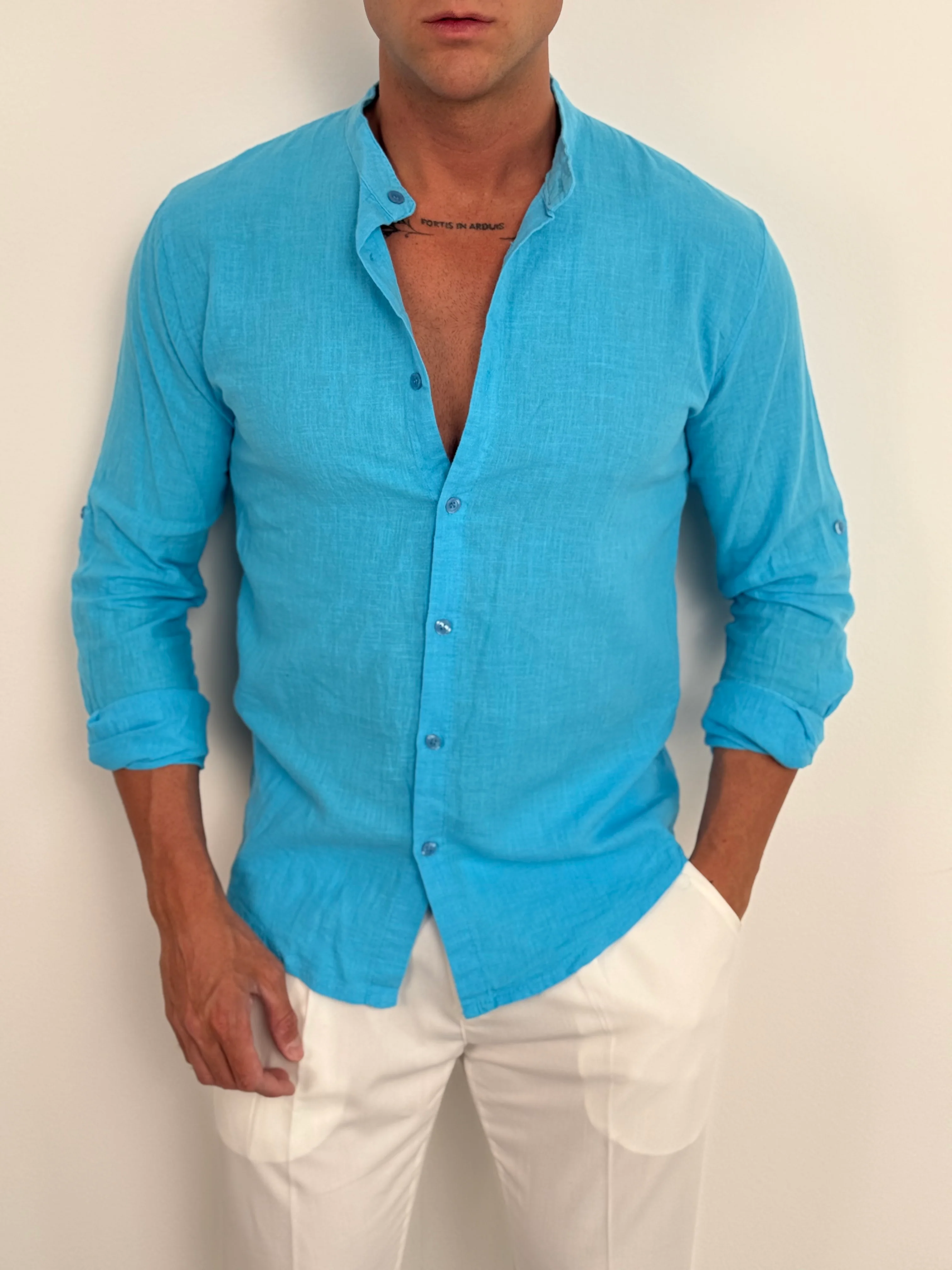 CAMICIA LINO COREANA - Image 22