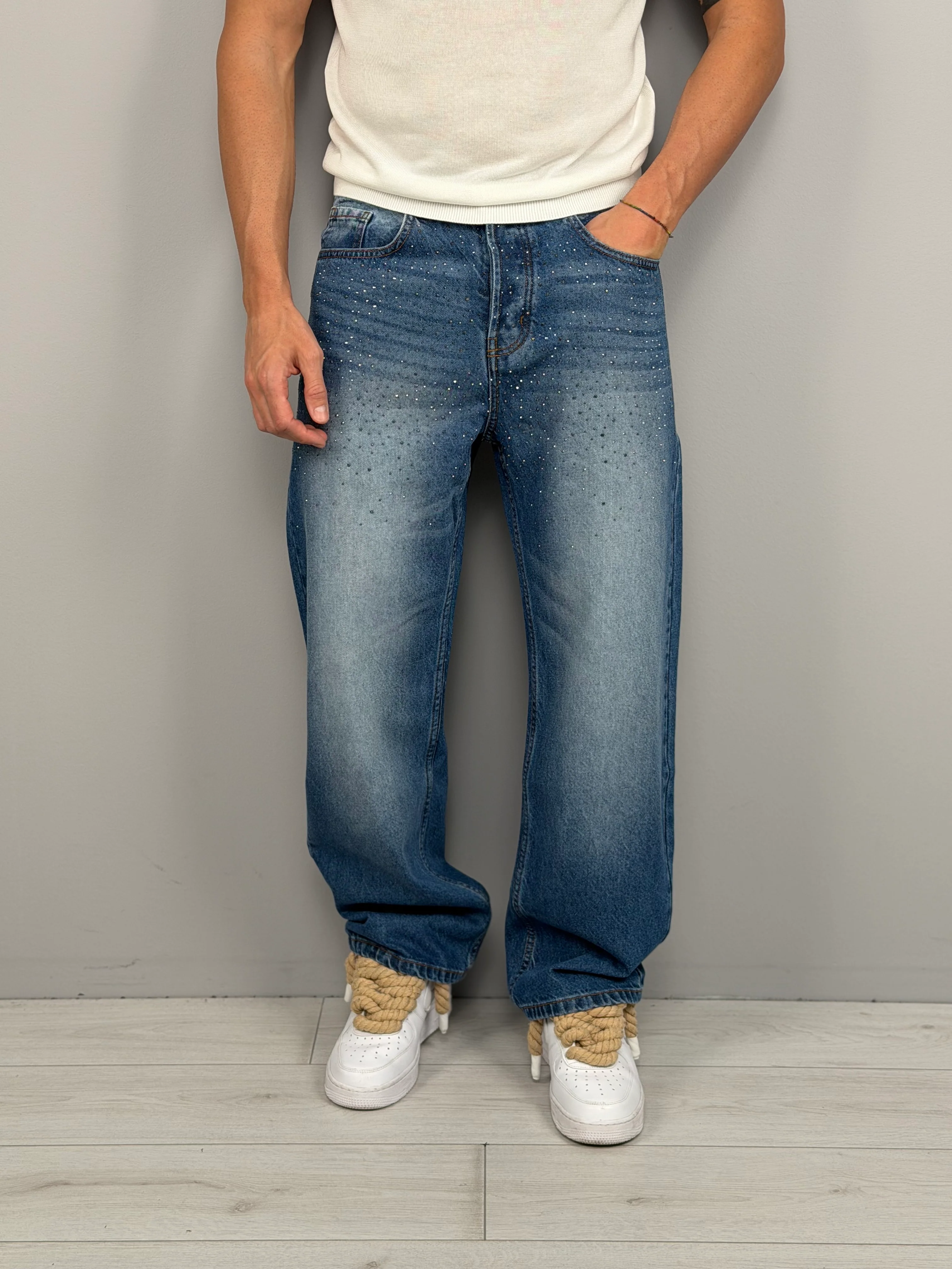 JEANS LINEAR AMPIO