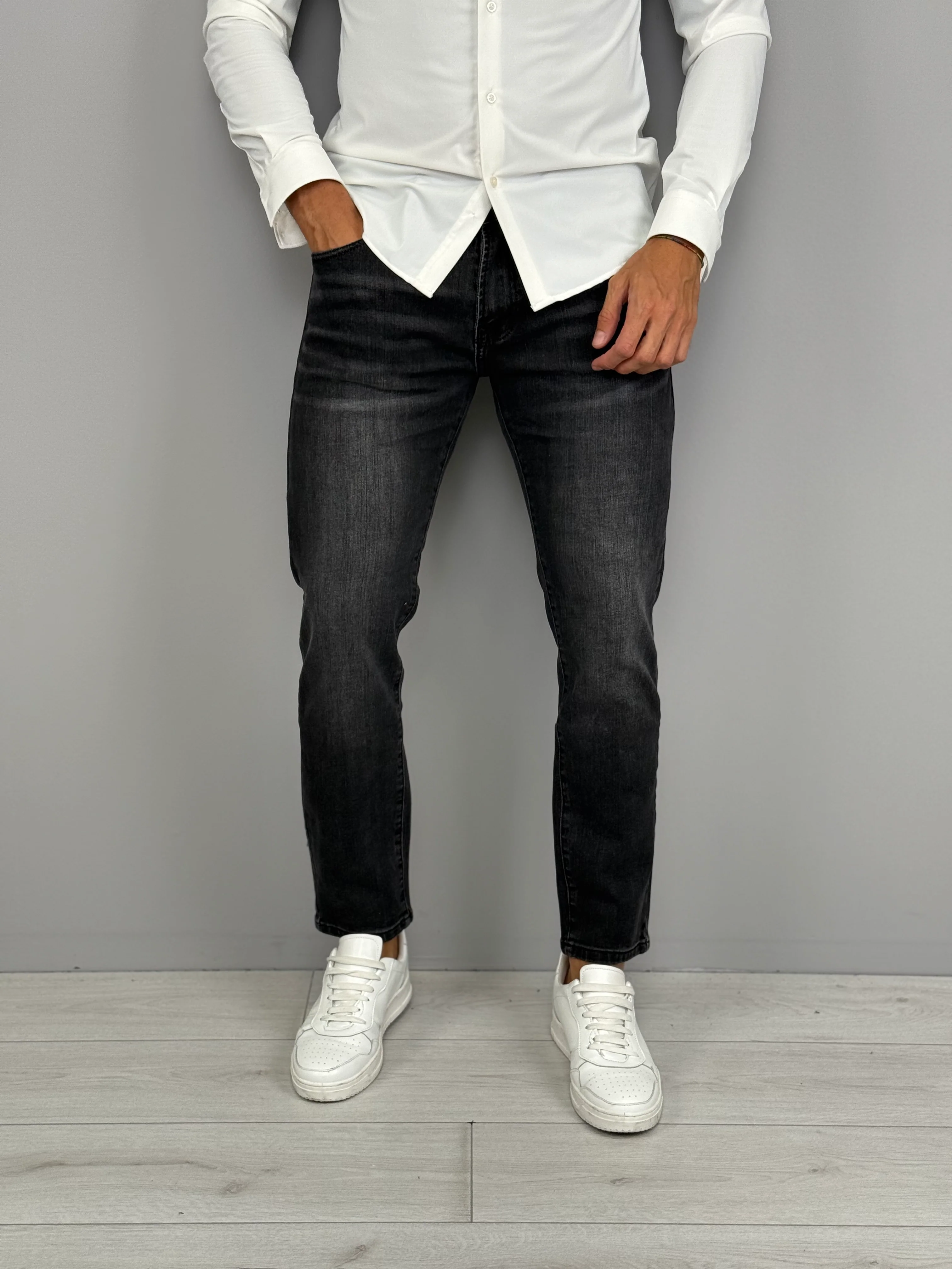 JEANS BLACK CHARCOAL