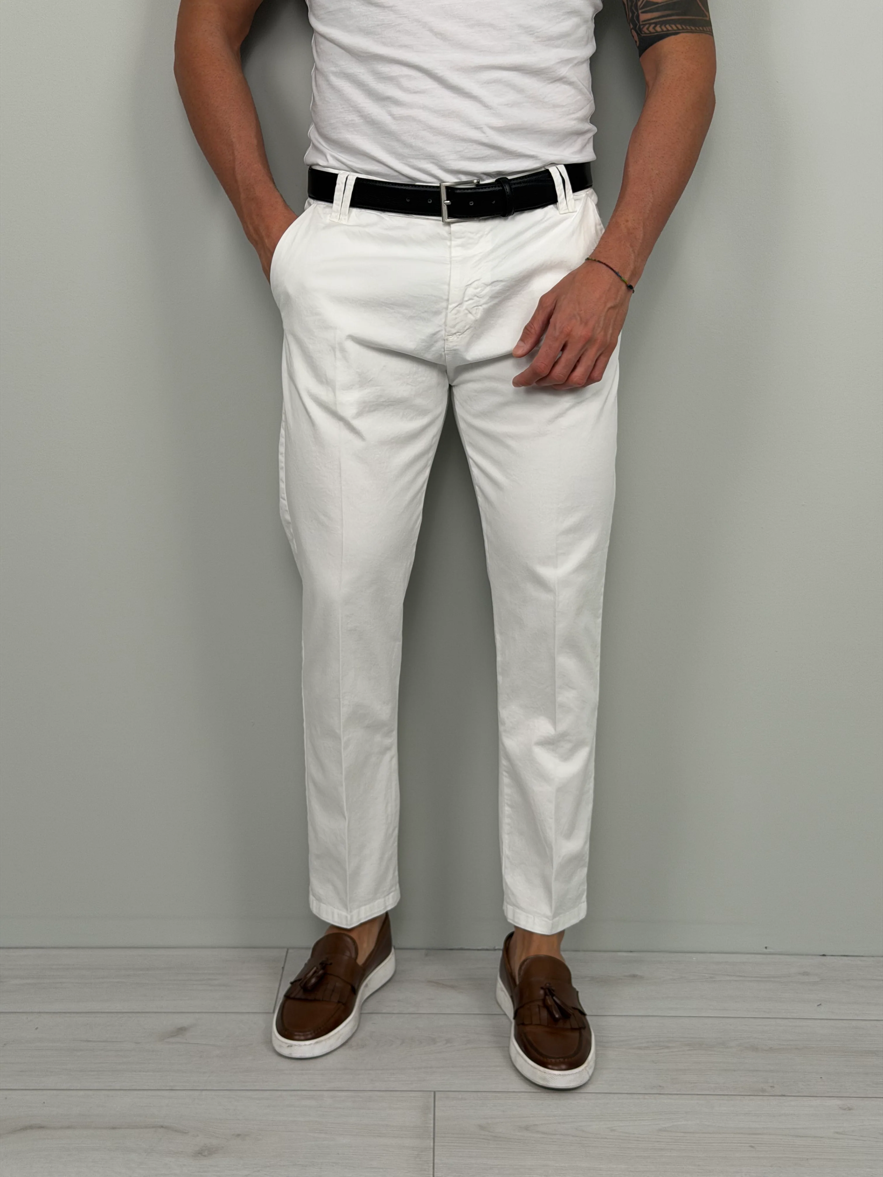 PANTALONE COTONE PREMIUM (TASCHE DIETRO) - Image 3