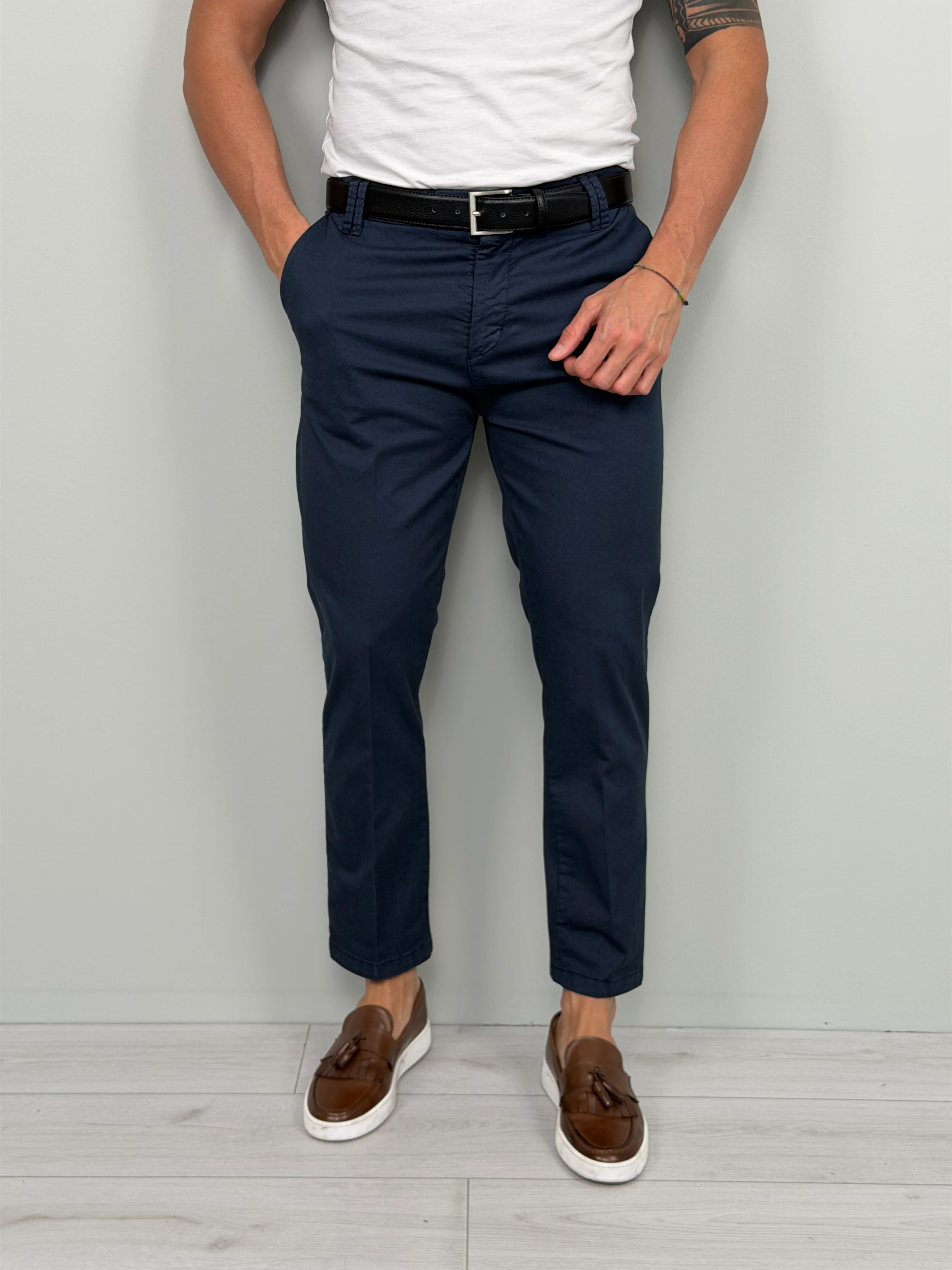 PANTALONE COTONE PREMIUM (TASCHE DIETRO) - Image 4