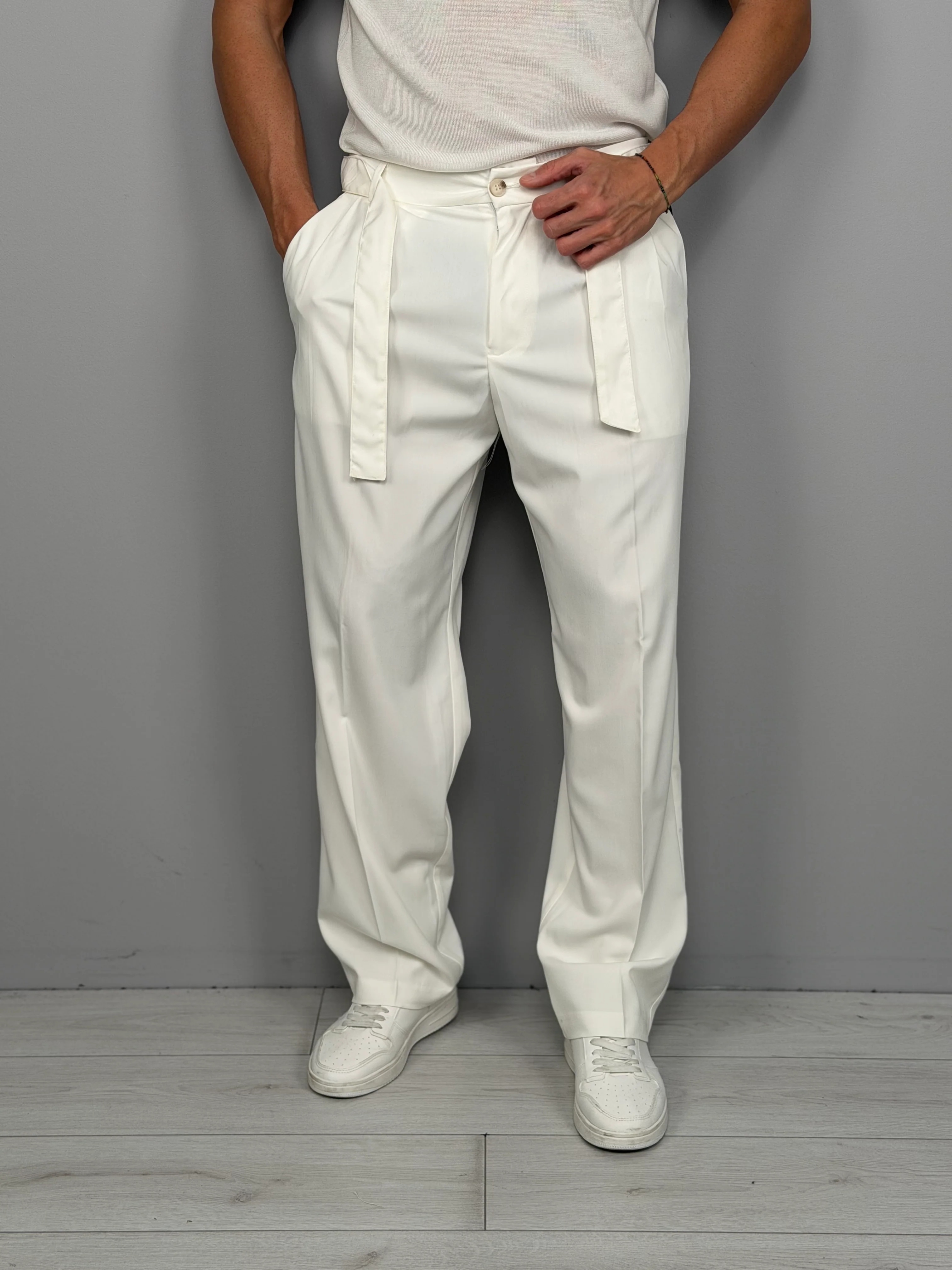 PANTALONE ELEGANT AMPIO PREMIUM - TASCHE DIETRO - Image 4