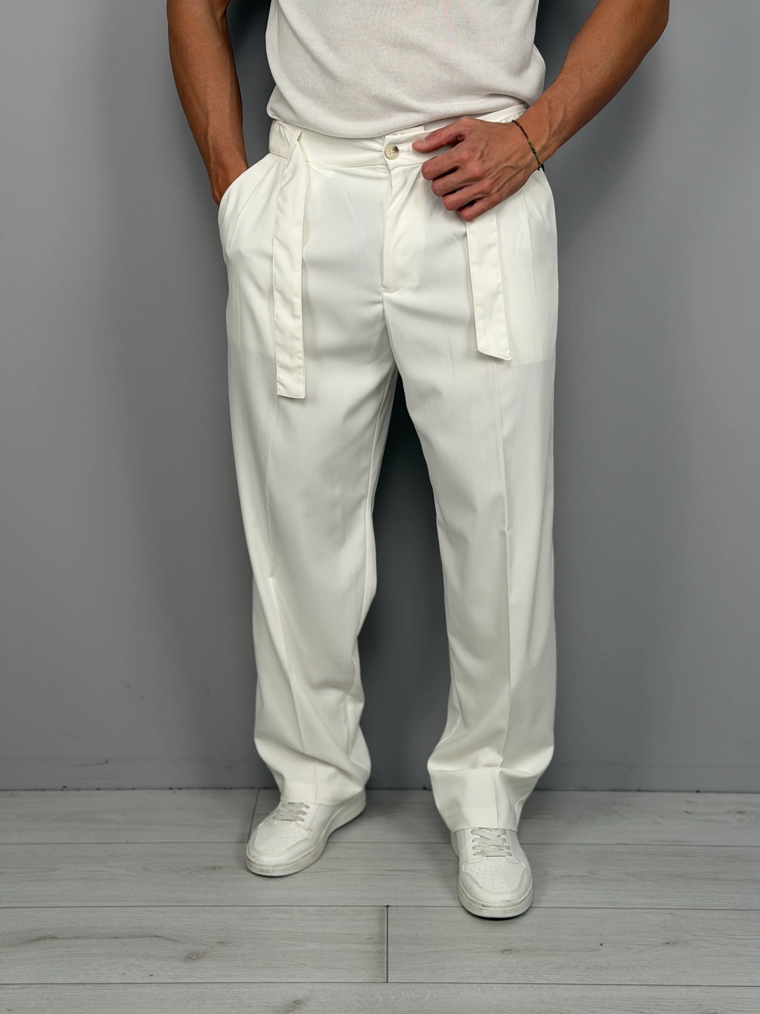 PANTALONE ELEGANT AMPIO PREMIUM - TASCHE DIETRO - Image 5