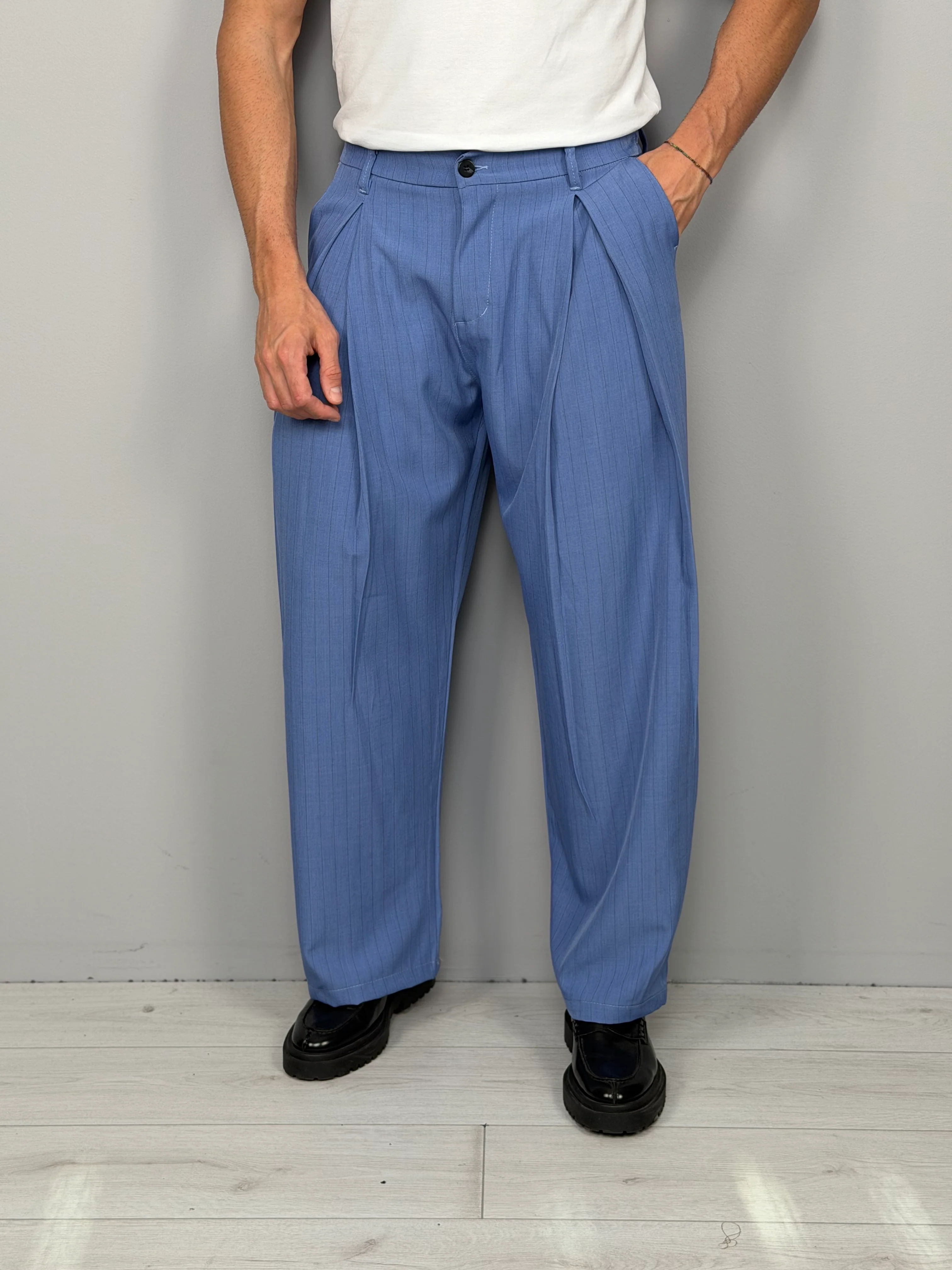 PANTALONE GENESIS GESSATO AMPIO - Image 3