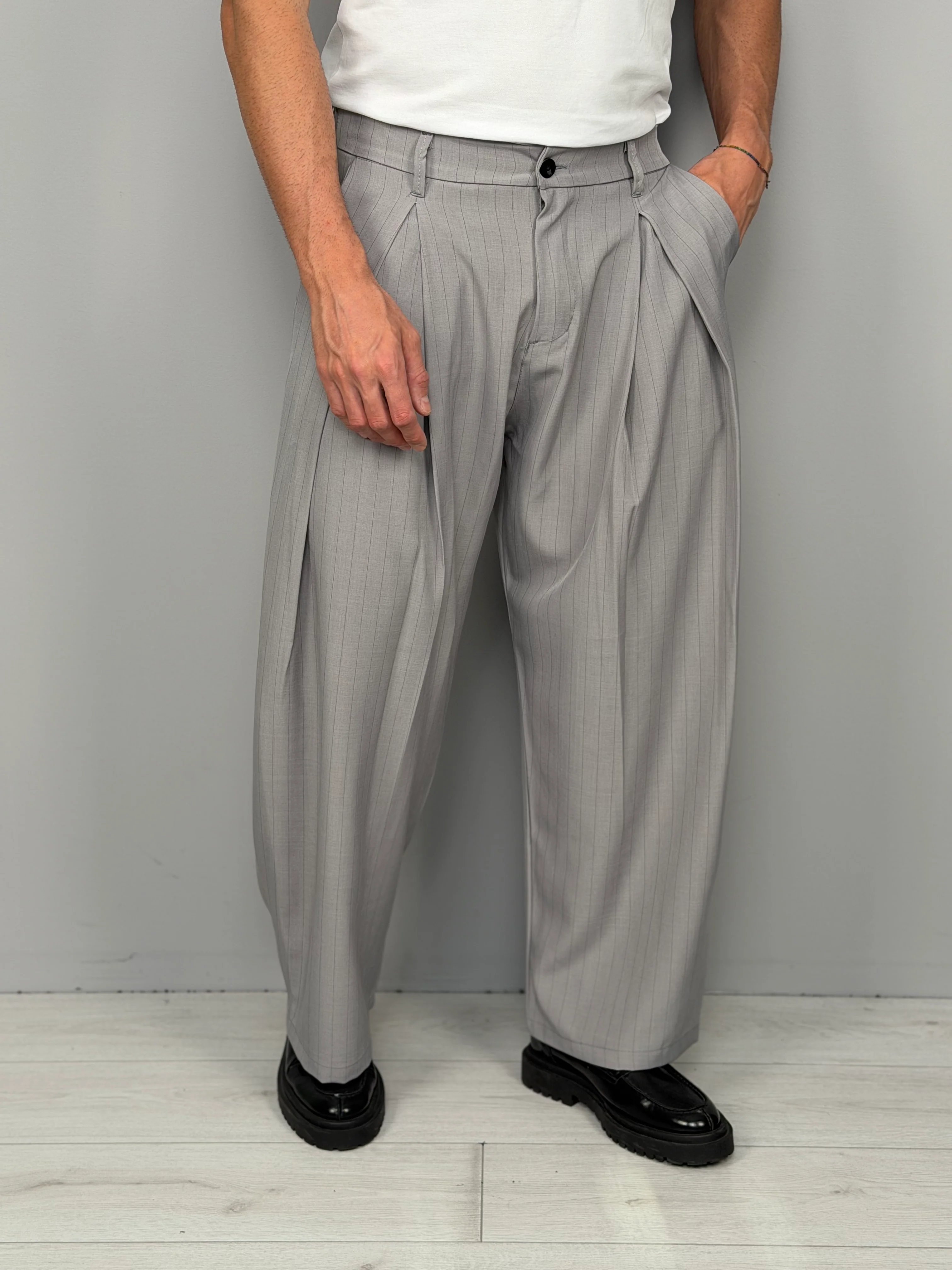 PANTALONE GENESIS GESSATO AMPIO - Image 6