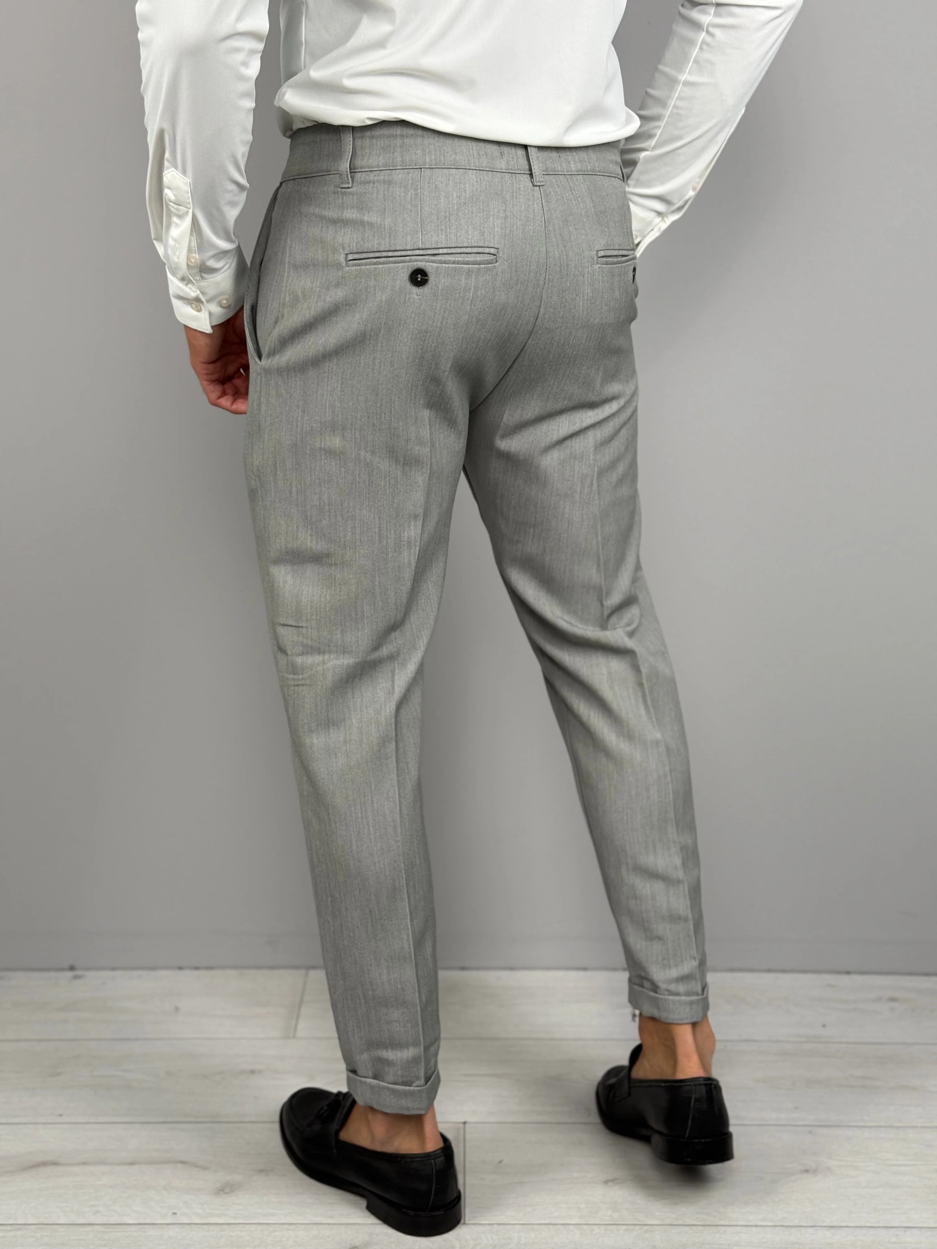 PANTALONE MOD CAPRI BUTTON - TASCHE DIETRO - Image 2