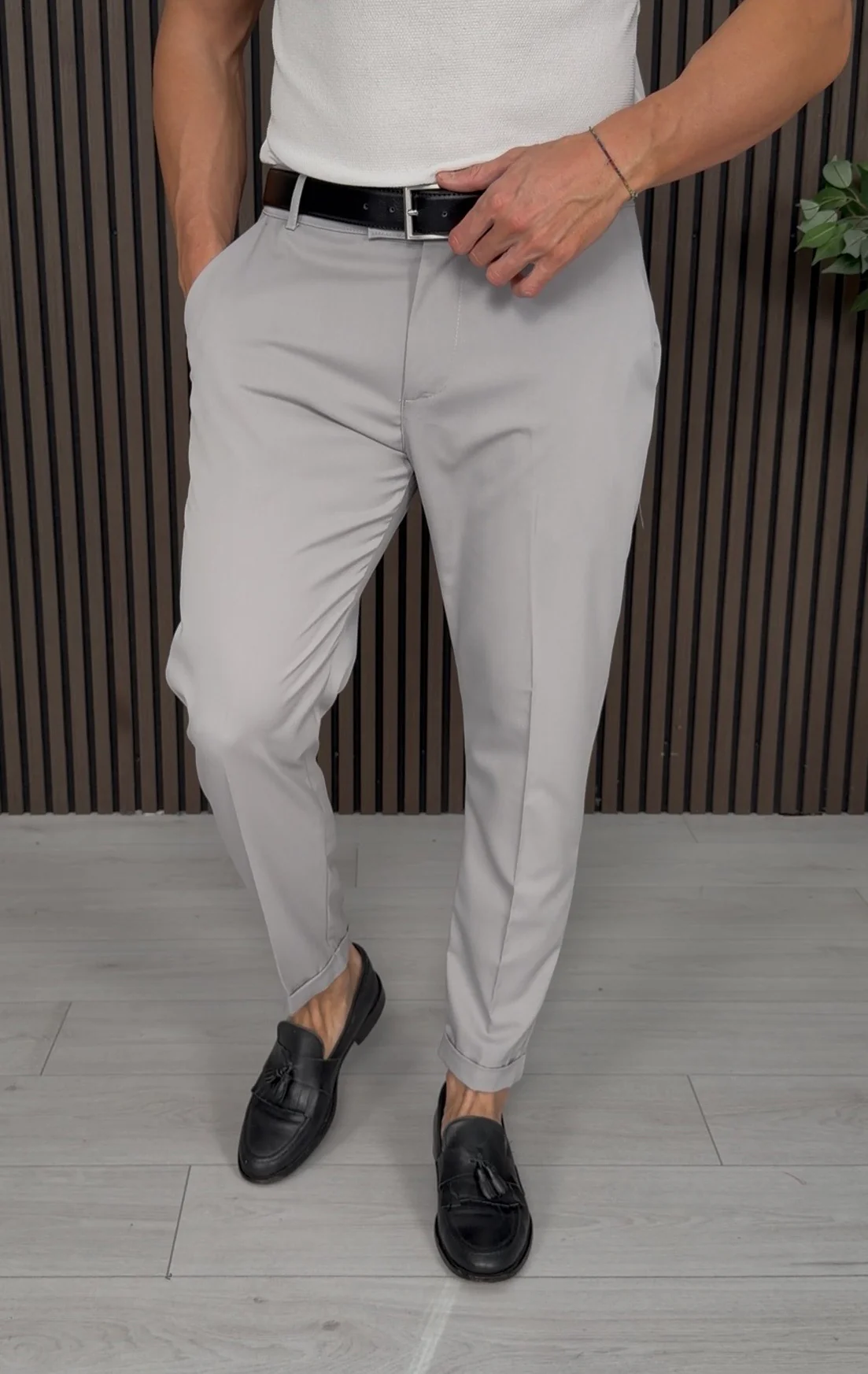 PANTALONE MOD CAPRI BUTTON - TASCHE DIETRO - Image 7