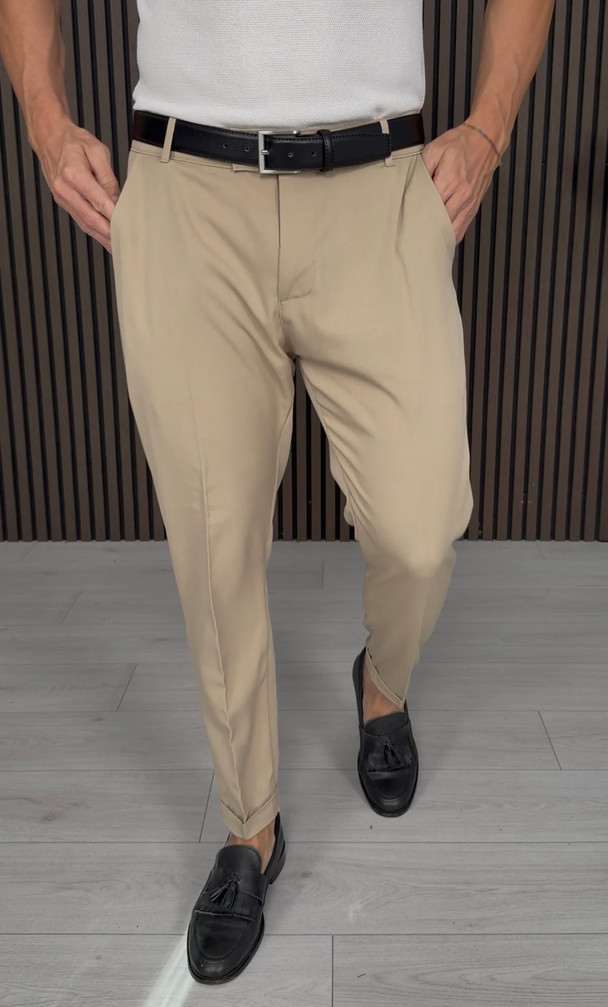 PANTALONE MOD CAPRI BUTTON - TASCHE DIETRO - Image 8
