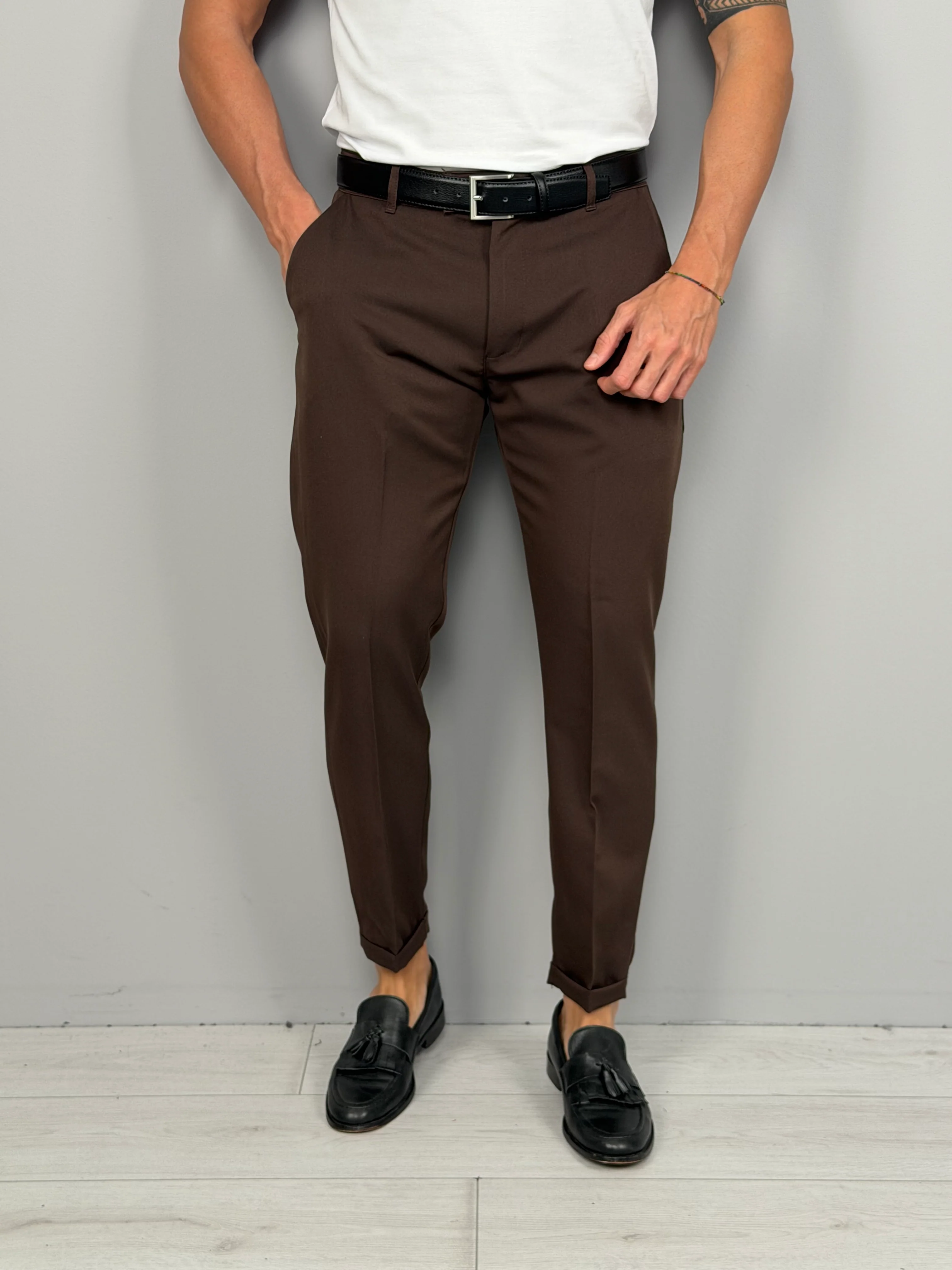 PANTALONE MOD CAPRI RISVOLTINO - Image 5