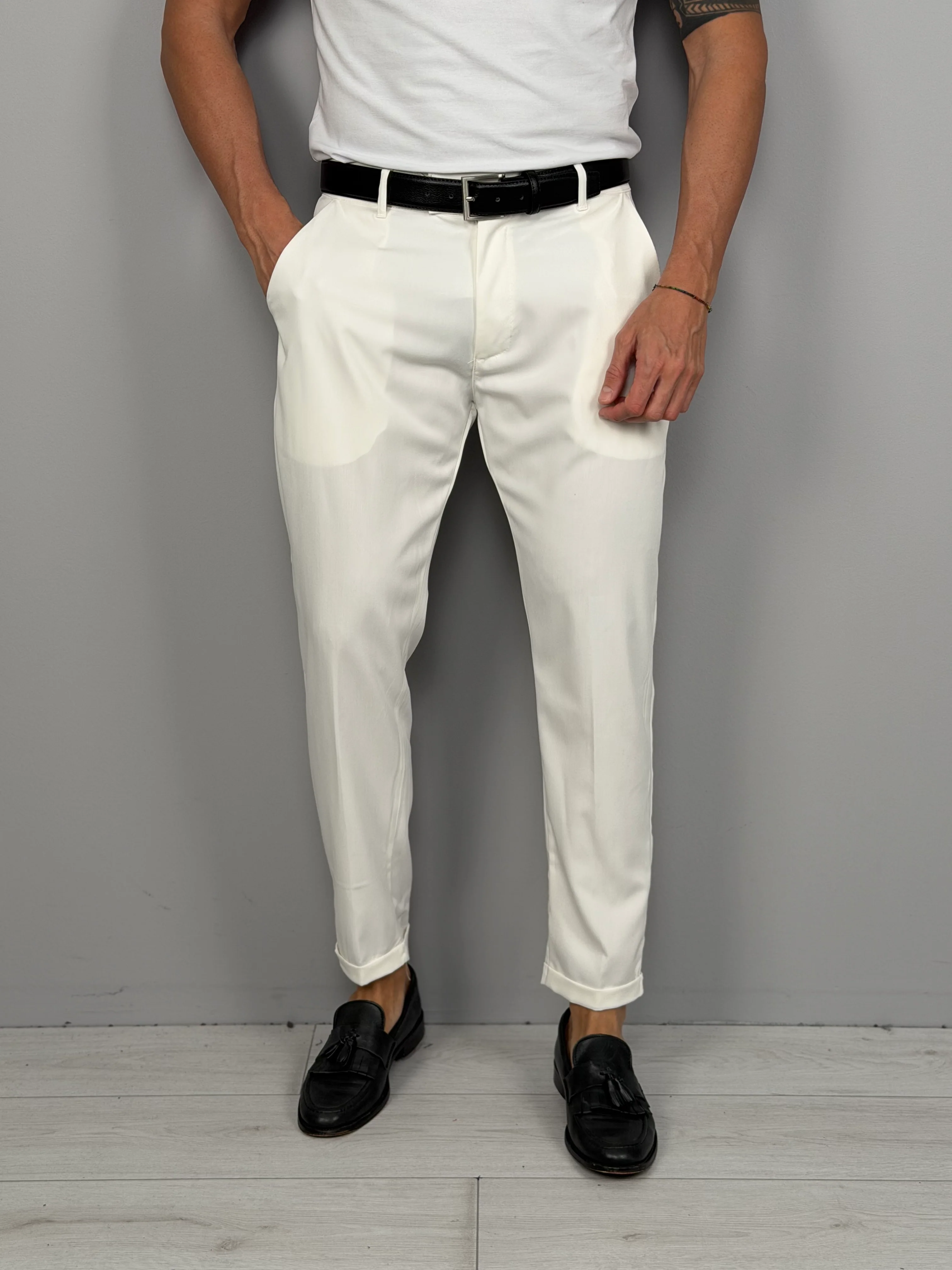 PANTALONE MOD CAPRI RISVOLTINO - Image 8