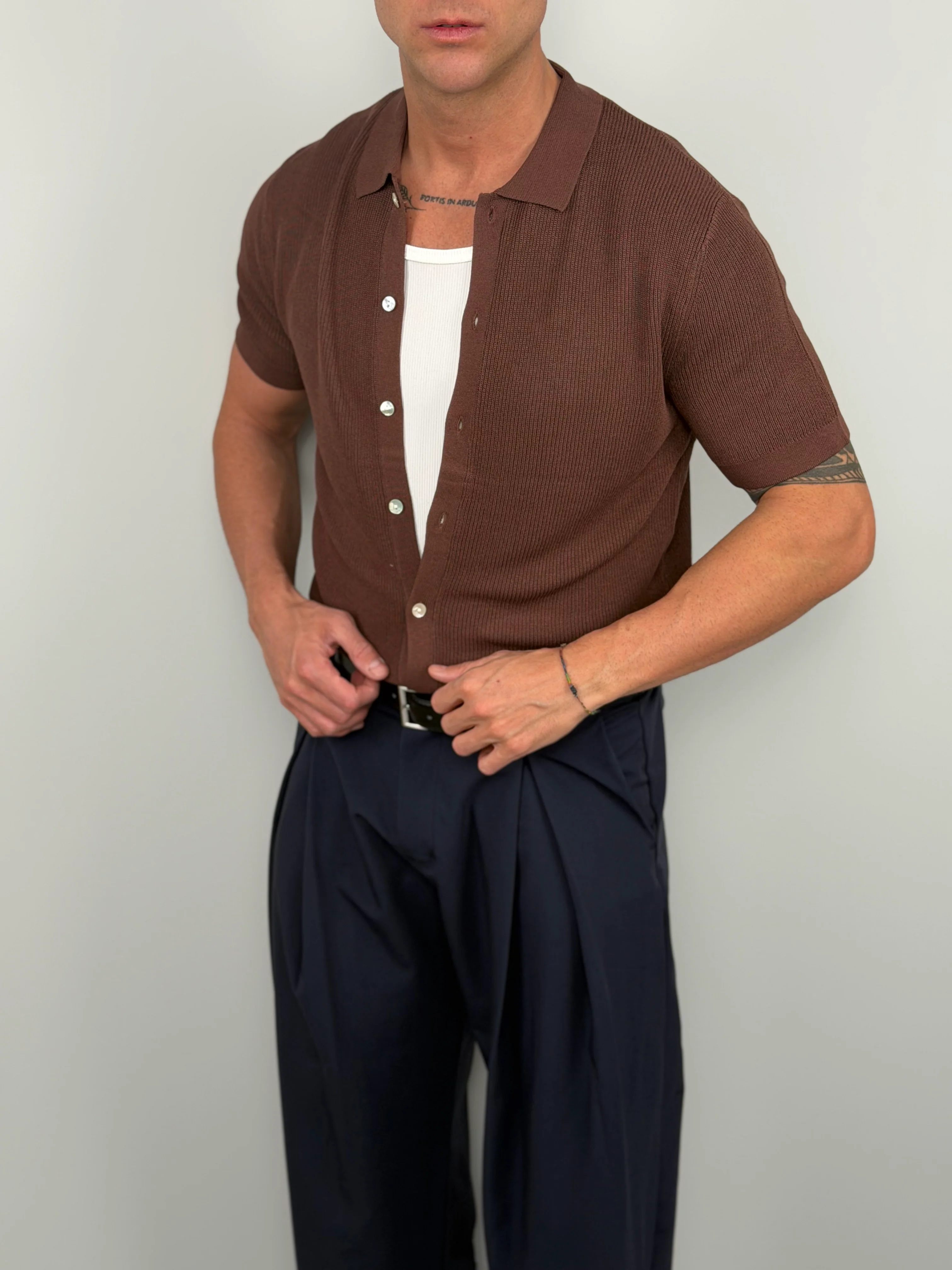 POLO CARDIGAN GLOVE - Image 4