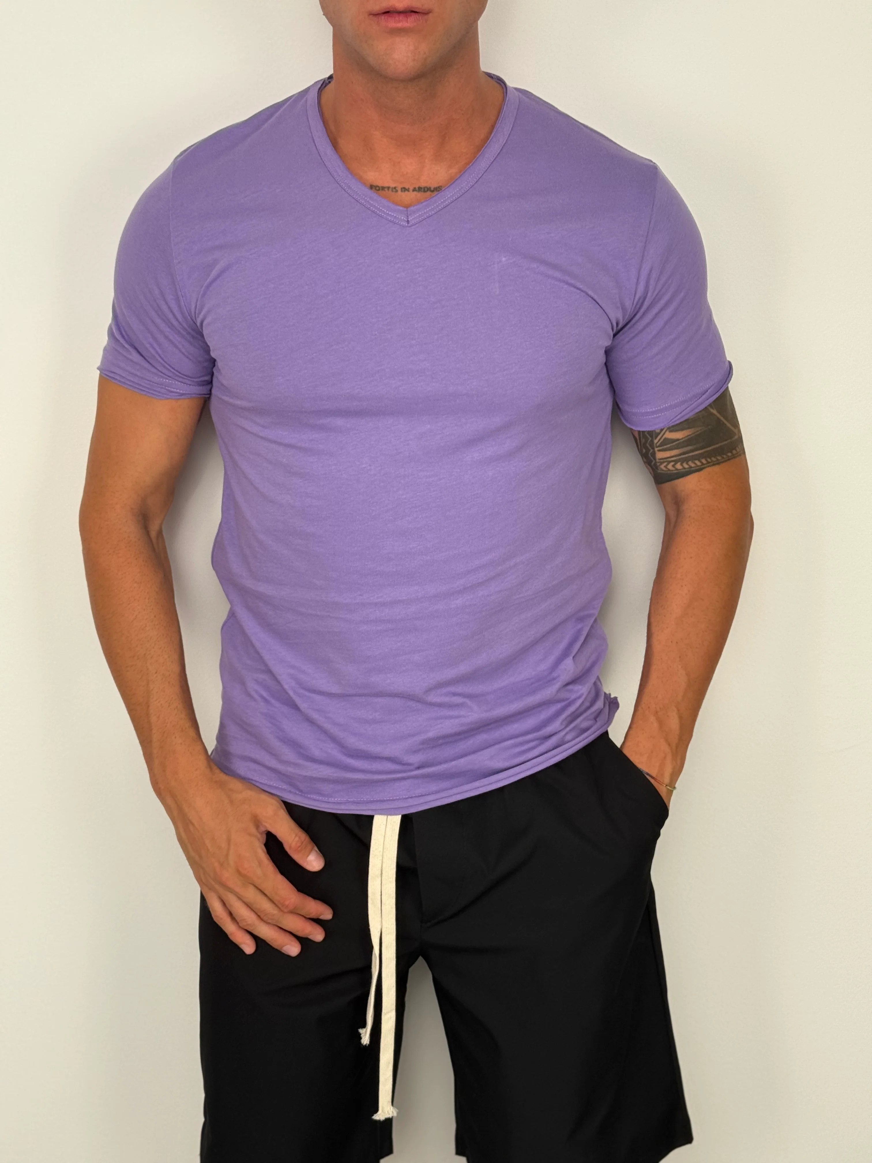 T-SHIRT SCOLLO V - Image 3