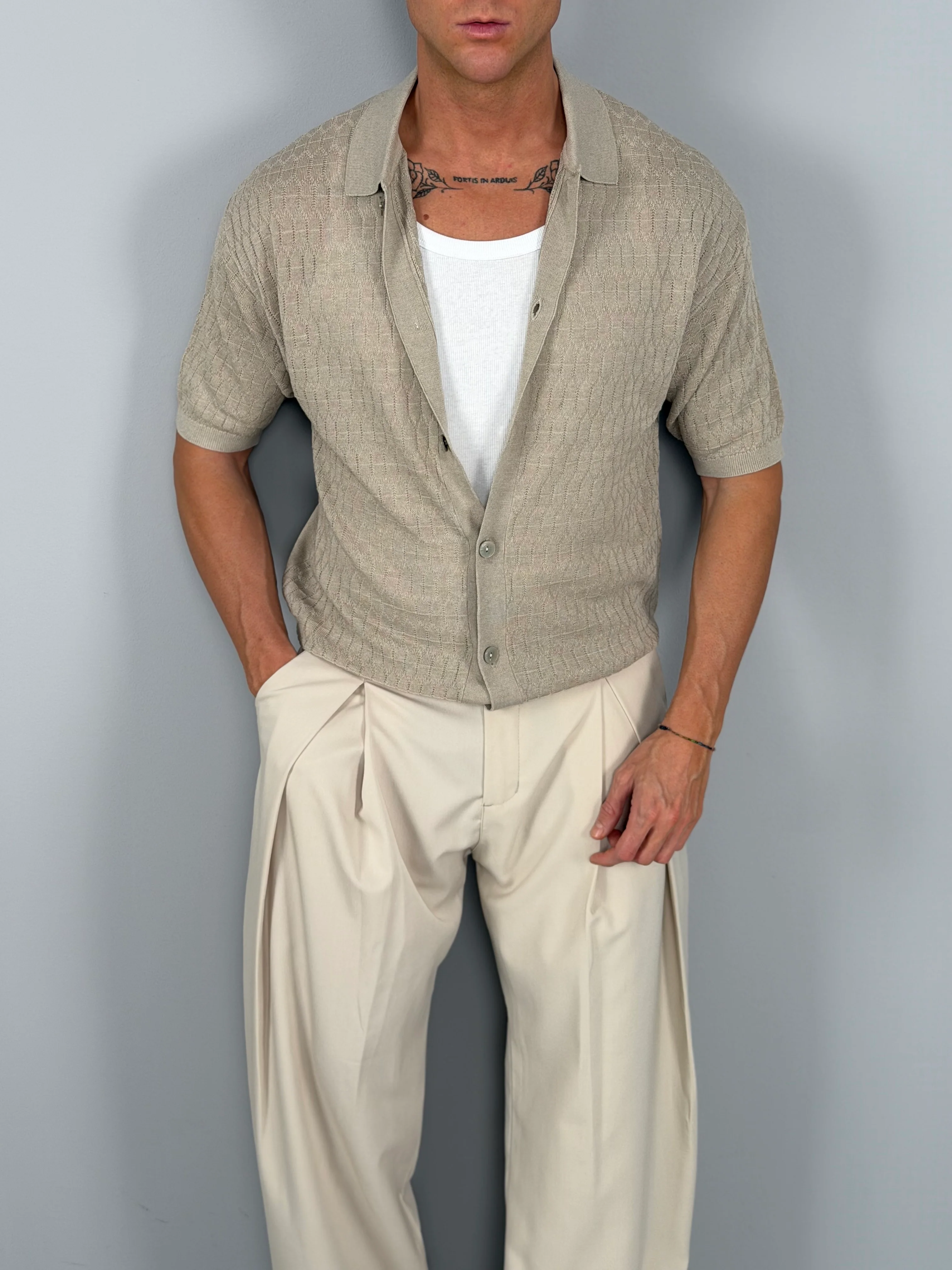 T-SHIRT CARDIGAN ESSENTIAL