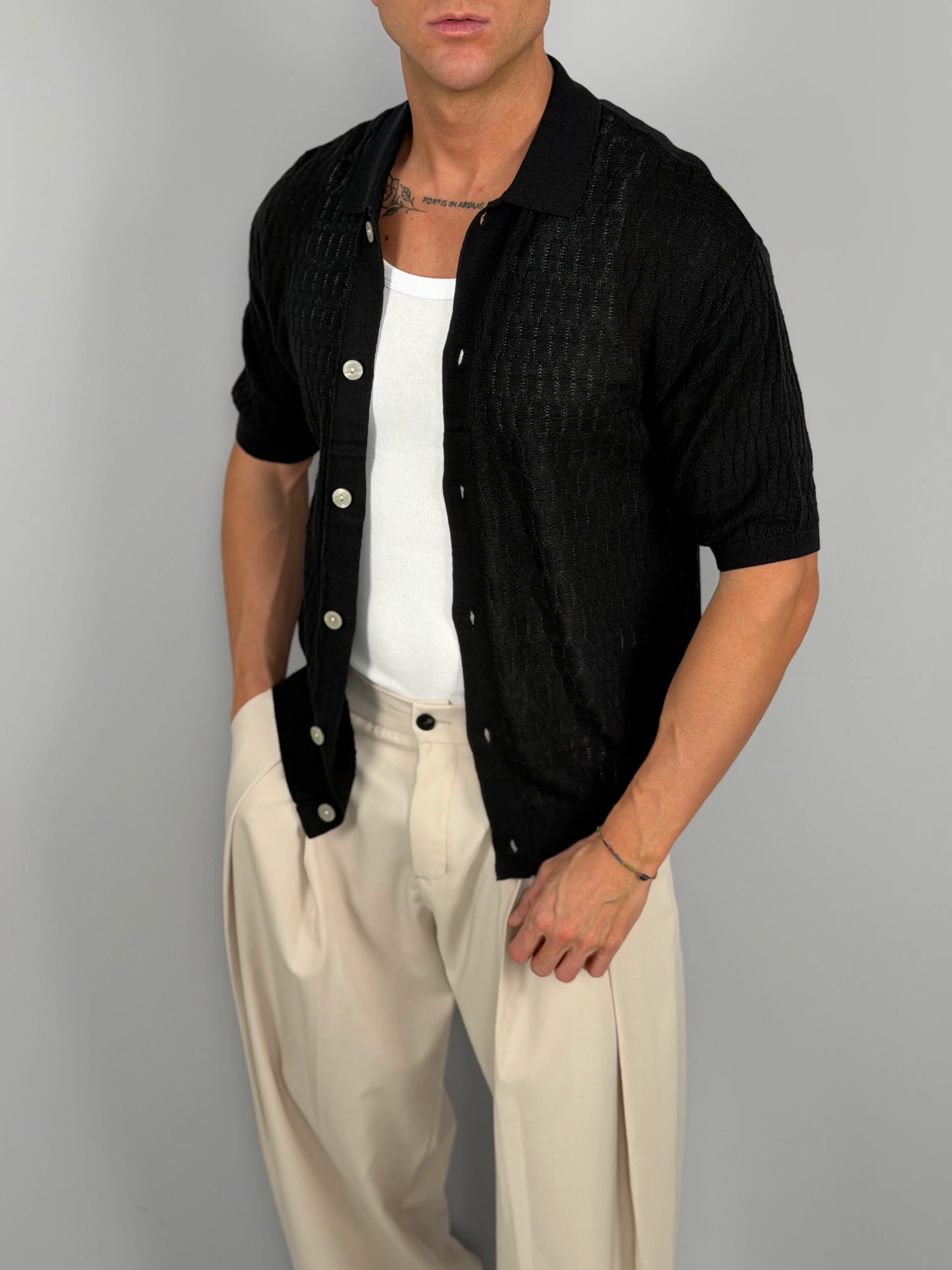 T-SHIRT CARDIGAN ESSENTIAL - Image 2