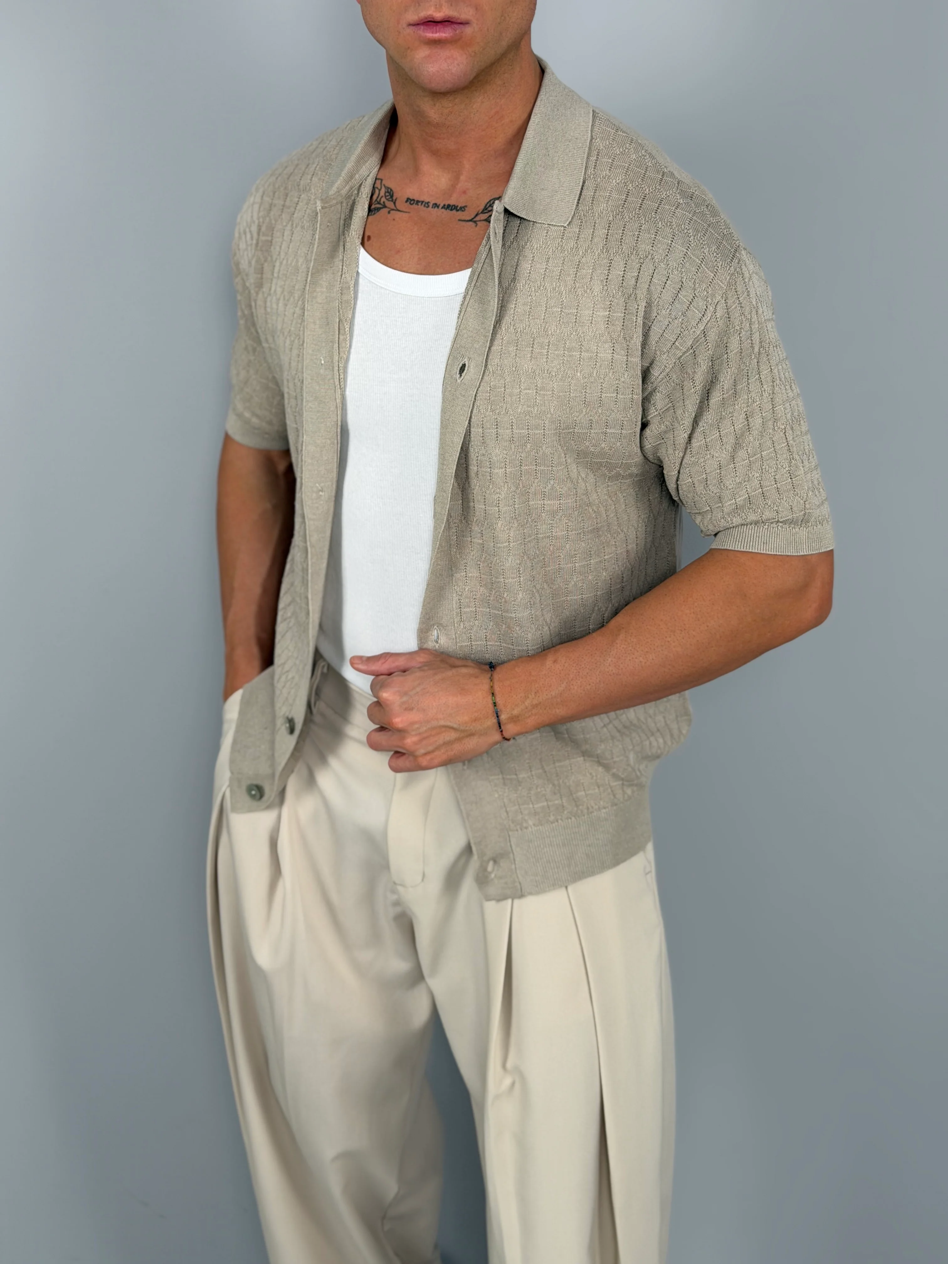 T-SHIRT CARDIGAN ESSENTIAL - Image 4