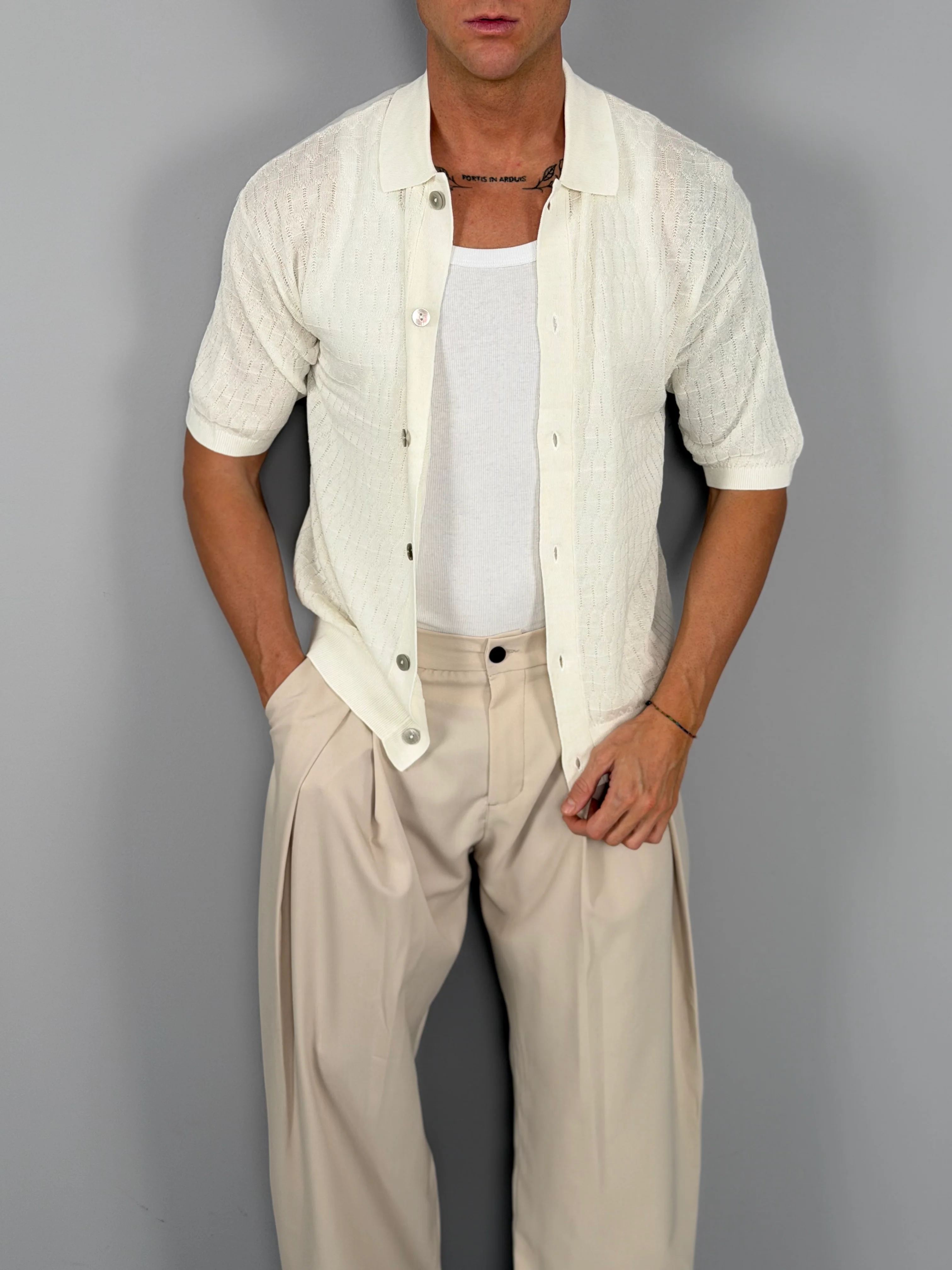 T-SHIRT CARDIGAN ESSENTIAL - Image 6