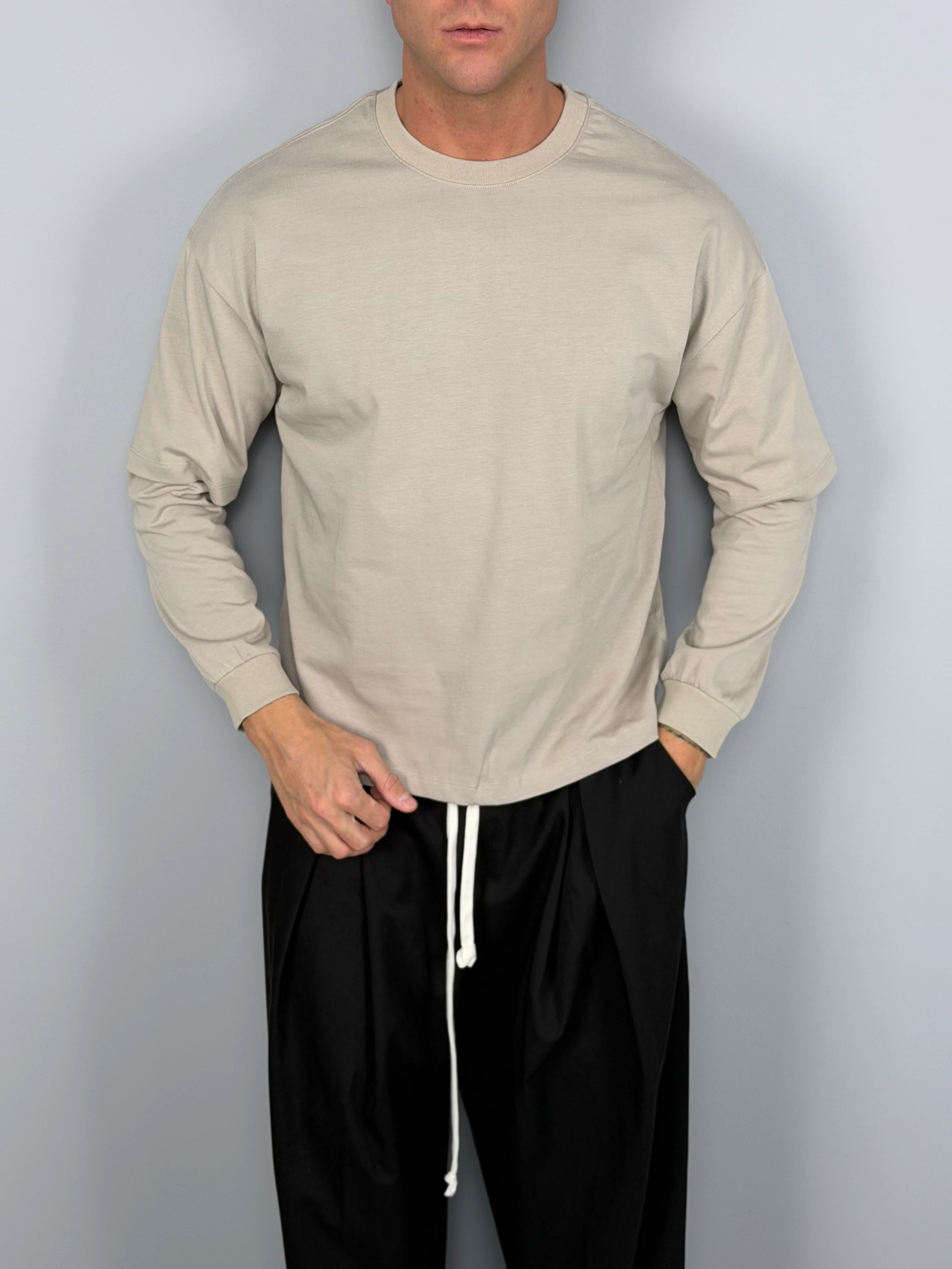 T-SHIRT MAGLIA DOPPIA MANICA - Image 4